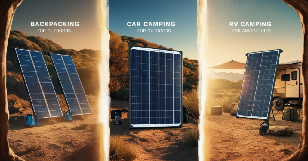 solar panel size for different camping styles  solar panel amp hours