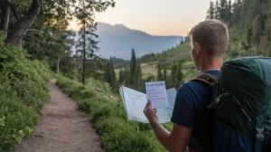 off-grid camping checklist hiking backpacking 