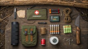 emergency and repair supplies checklist for off grid camping essentials