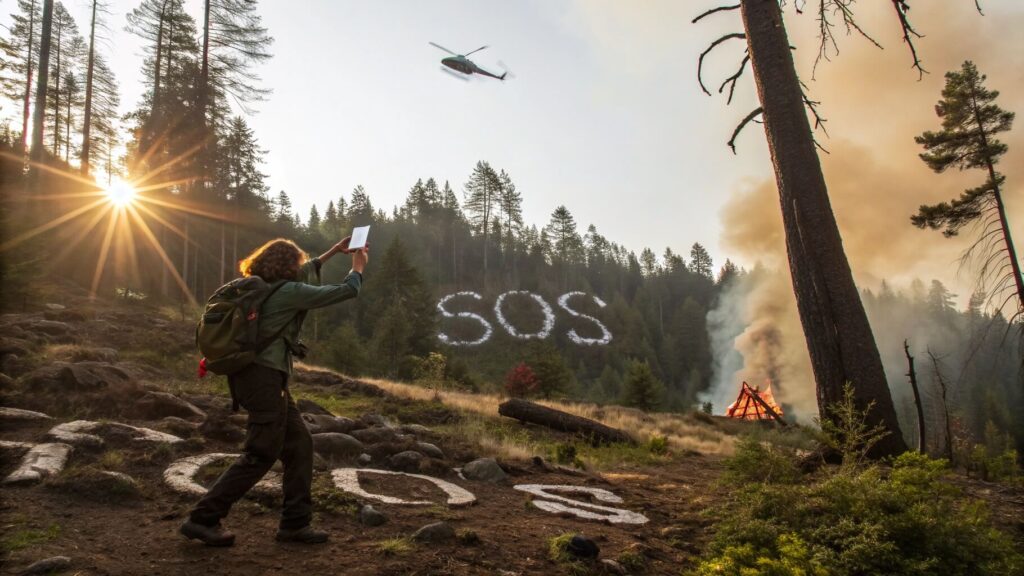 wilderness rescue signaling how to signal for help in the wild off grid camping