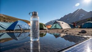 solar disinfection camping water purification