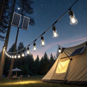 solar powered string light