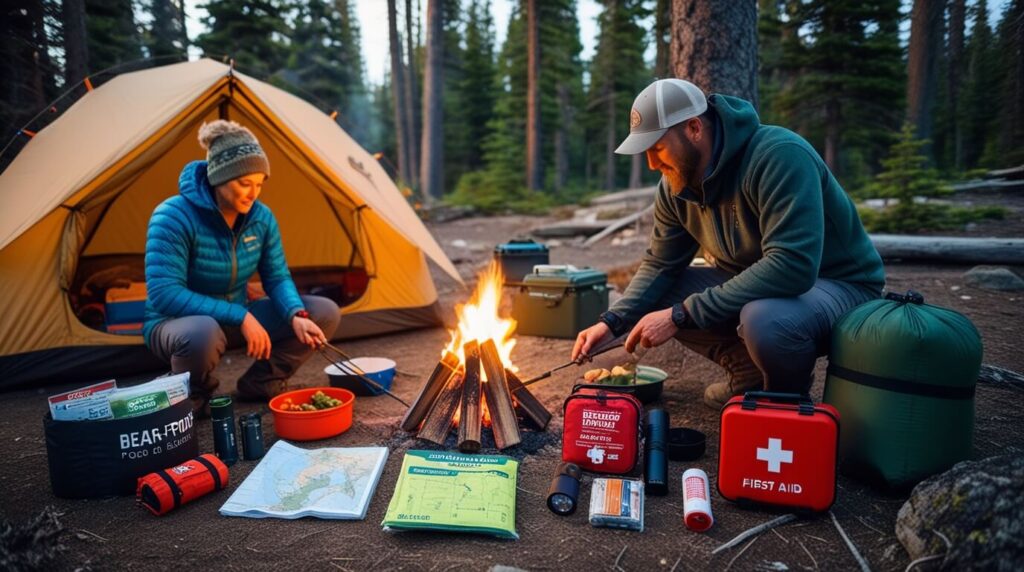 how to stay safe while camping off-grid outdoor essentials adventure