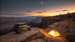 best off-grid camping sites in america desert camping site 