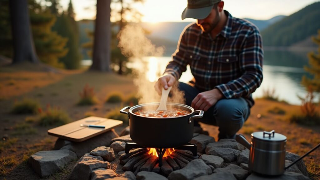 one-pot off-grid camping meals