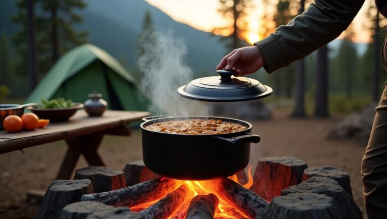 dutch oven cooking while camping how to cook with a dutch oven while camping