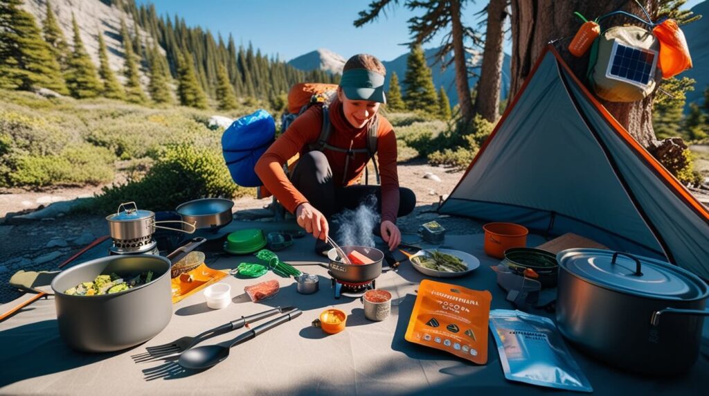 fuel efficient camp cooking