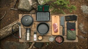equipment consideration for wild game preparation in off grid camping