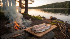 heat management strategies for different game types in wild game preparation, fish and sea food