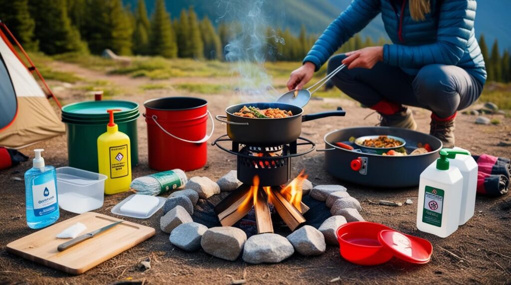 camp cooking safety tips
