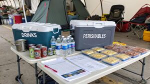 camp cooking checklist