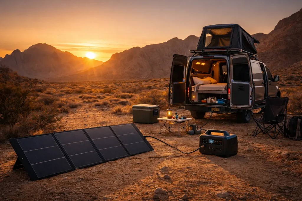 best foldable solar panels for van life