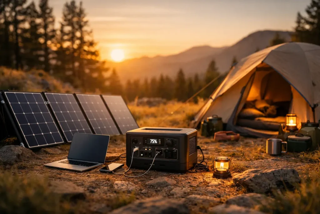 How to Choose the Best Solar Generator for Camping